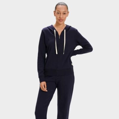 UGG Nancy Jas voor Dames in Navy Blue, maat S | Katoen