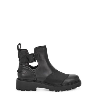 UGG Stockton Laarzen voor Dames in Black, maat 36 | Leder