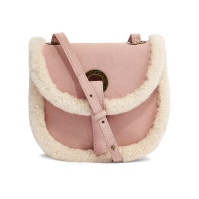 UGG Heritage Crossbody Suede Cross body Tassen voor Dames in La Sunset, maat OS | Leder