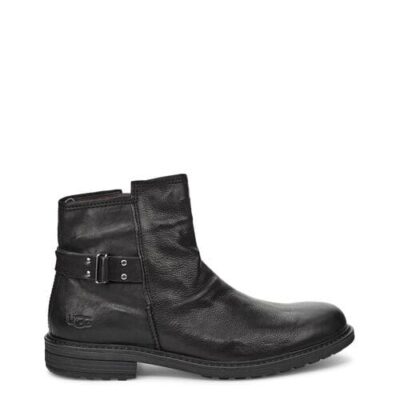 UGG Morrison Pull-On Laarzen voor Heren in Black, maat 42 | Leder