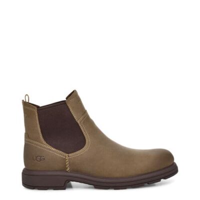 UGG Biltmore Chelsea Laarzen voor Heren in Military Sand, maat 45 | Leder