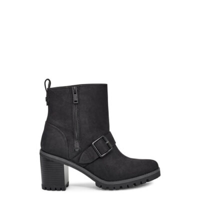 UGG Fern Laarzen voor Dames in Black, maat 41 | Leder