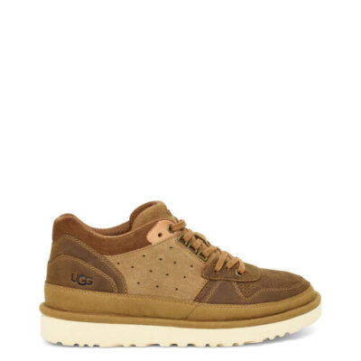 UGG Highland Sneaker voor Heren in Chestnut, maat 39.5 | Leder