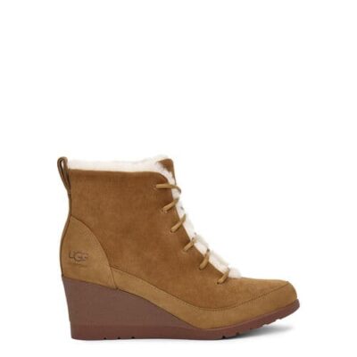 UGG Bridgit Laarzen voor Koud Weer voor Dames in Chestnut, maat 38 | Suede