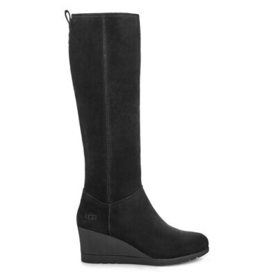 UGG Oliveira Tall Laarzen voor Dames in Black, maat 40 | Suede