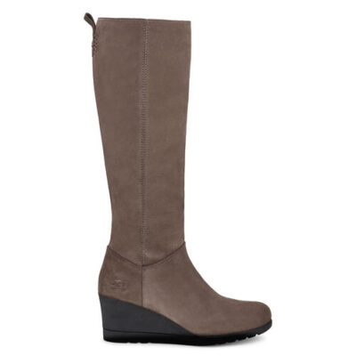 UGG Oliveira Tall Laarzen voor Dames in Mole, maat 41 | Suede