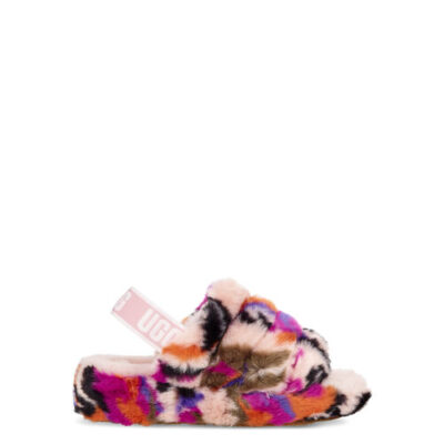 UGG Fluff Yeah Motlee Pantoffels voor Dames, maat 41 | Textiel