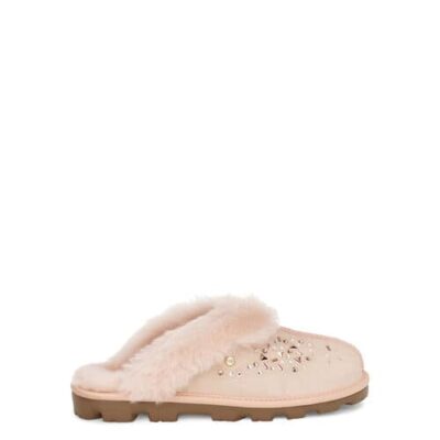 UGG Coquette Galaxy Pantoffels voor Dames in Quartz, maat 40 | Shearling