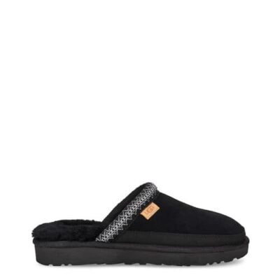 UGG Tasman Slip-On Pantoffels voor Heren in Black Tnl, maat 42 | Suede