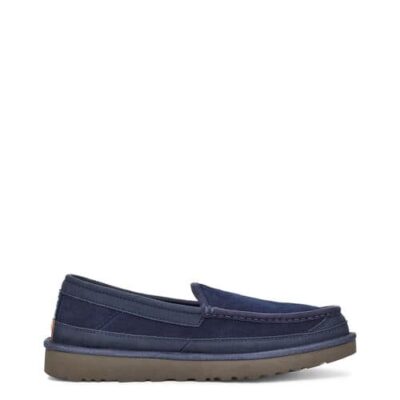 UGG Dex Pantoffel voor Heren in Dark Sapphire, maat 44.5 | Suede