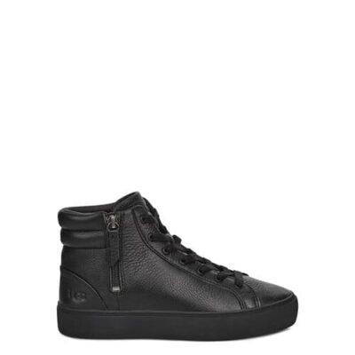 UGG Olli Sneaker voor Dames in Black, maat 36 | Leder