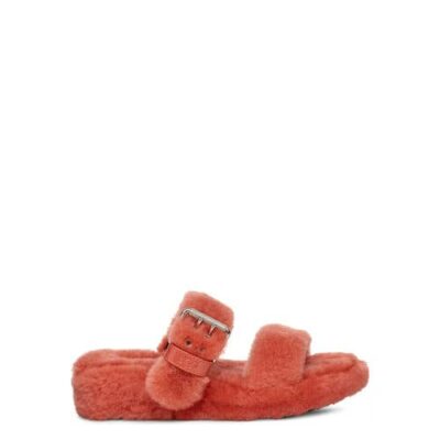 UGG Fuzz Yeah Slide voor Dames in Mariposa, maat 42 | Shearling