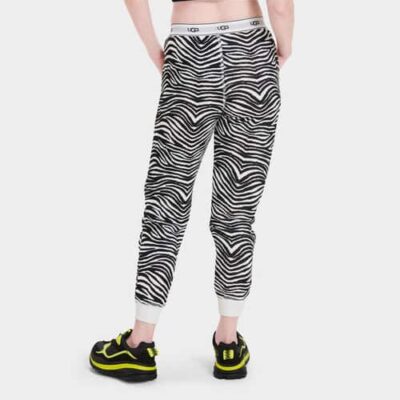 UGG Cathy Trainingsbroek voor Dames in Zebra, maat XL | Katoen