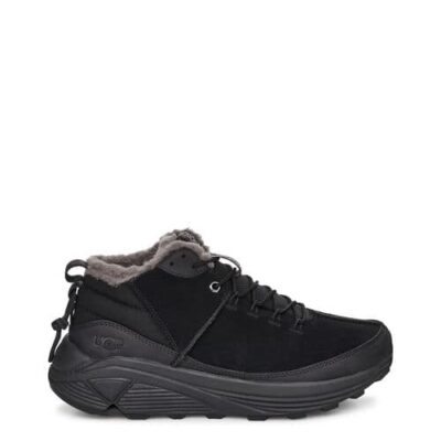 UGG Miwo High Sneaker voor Heren in Black Tnl, maat 45.5 | Suede