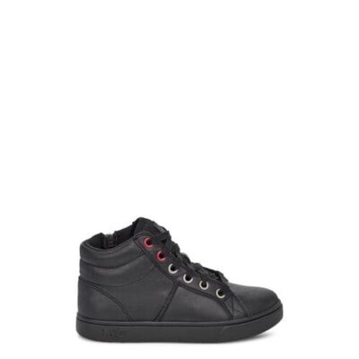 UGG Boscoe Leather Sneaker voor Kinderen in Black, maat 35 | Leder