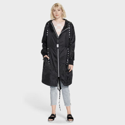 UGG Carinna Hooded Anorak voor Dames in Black, maat XS | Polyester