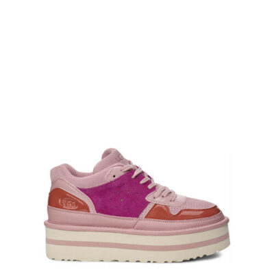 UGG Pop Punk Sneaker voor Dames in Pink Crystal, maat 38 | Suede
