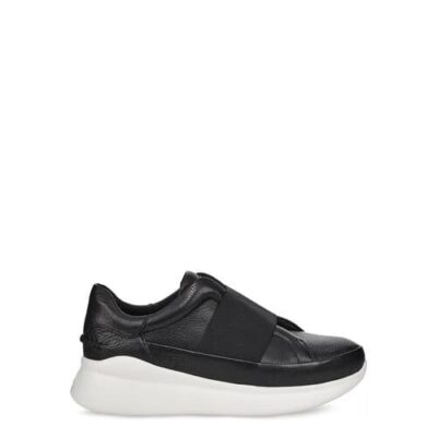 UGG Libu Sneaker voor Dames in Black, maat 36.5 | Leder