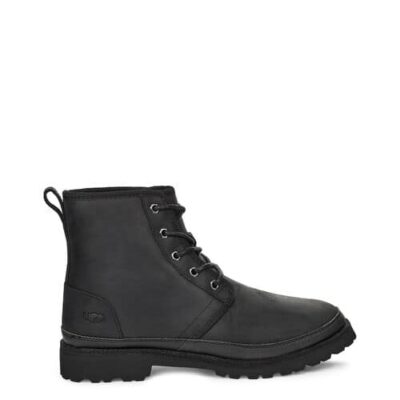 UGG Harkland Waterproof Laarzen voor Heren in Black Tnl, maat 45 | Leder