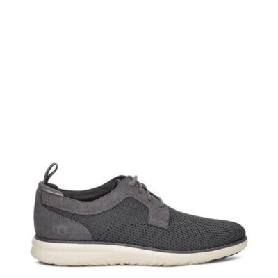 UGG Union Derby HyperWeave Chukka voor Heren in Dark Grey, maat 48.5 | Textiel