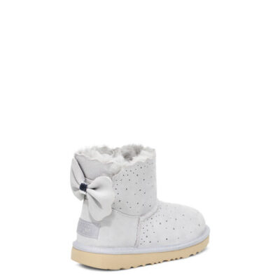 UGG Mini Bailey Bow II Starry Lite Laarzen voor Peuters in Grey Violet, maat 25 | Suede