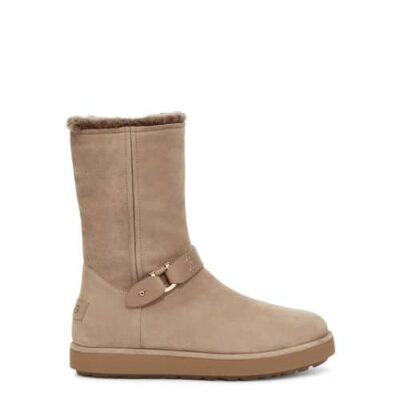 UGG Classic Berge Short Laarzen voor Dames in Amphora, maat 37 | Leder
