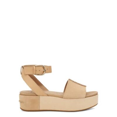 UGG Chapala Sandalen voor Dames in Bronzer, maat 40 | Leder