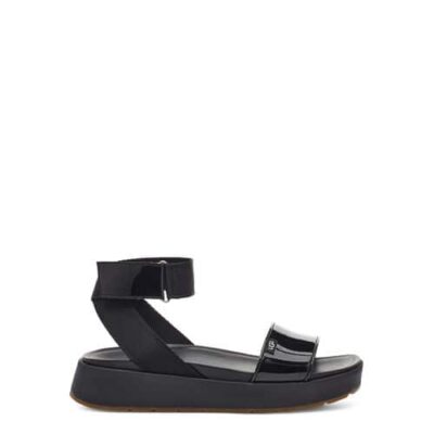 UGG Lennox Sandalen voor Dames in Black, maat 42 | Textiel