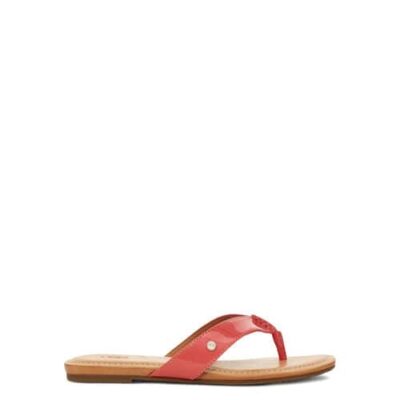 UGG Tuolumne Flip Flop voor Dames in Pop Coral, maat 40.5 | Synthetisch