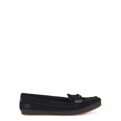 UGG Mariam Loafers voor Dames in Black, maat 36 | Suede