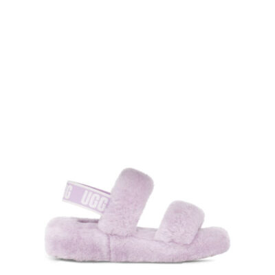 UGG Oh Yeah Slide Sandalen voor Dames in California Aster, maat 41 | Shearling