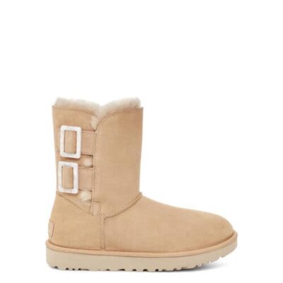 UGG Bailey Fashion Buckle Laarzen voor Dames in Bronzer, maat 41 | Suede