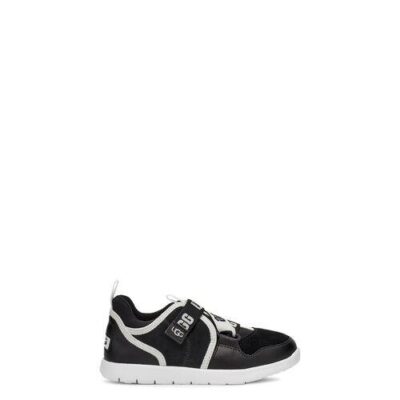 UGG Cloudlet Sneaker voor Kinderen in Black/White, maat 34 | Suede