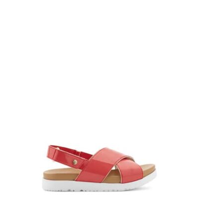 UGG Klara Sandalen voor Kinderen in Pop Coral, maat 27 | Synthetisch
