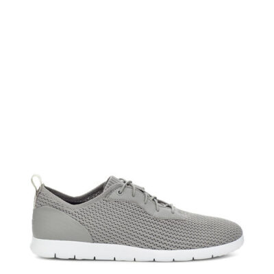 UGG Fathom Hyperweave Low Chukka voor Heren in Seal, maat 45 | Textiel