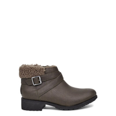 UGG Benson II Enkellaarzen voor Dames in Slate, maat 40 | Leder