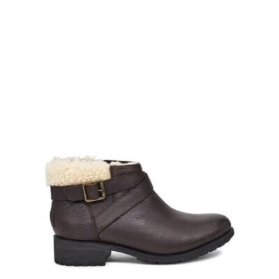 UGG Benson II Enkellaarzen voor Dames in Stout, maat 39 | Leder