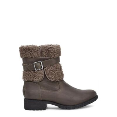 UGG Blayre IV Enkellaarzen voor Dames in Slate, maat 42 | Leder