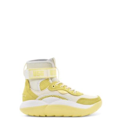UGG LA Cloud Hi Sneaker voor Dames in Margarita/White/Sea Salt, maat 42 | Canvas
