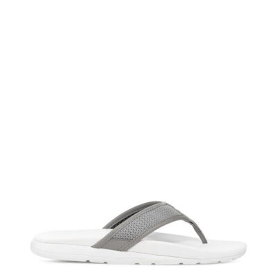 UGG Tenoch HyperWeave Flip Flop voor Heren in Seal, maat 44 | Synthetisch