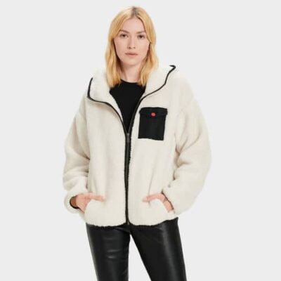 UGG Kadence Truien voor Dames in Cream, maat L | Polyester