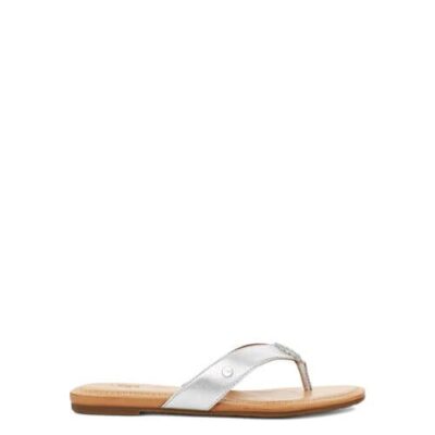 UGG Tuolumne Flip Flop voor Dames in Silver, maat 41 | Synthetisch