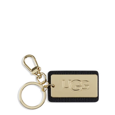 UGG Leather Tag Sleutelhangers voor Dames in Black, maat OS | Leder