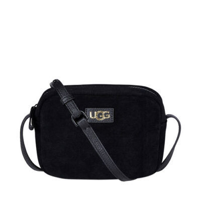 UGG Mini Suede Cross body Tassen voor Dames in Black, maat OS