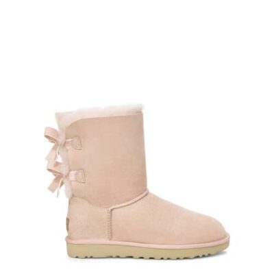 UGG Bailey Bow II Twinkle Laarzen voor Dames in Quartz, maat 40 | Shearling