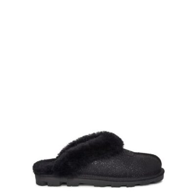 UGG Coquette Twinkle Pantoffels voor Dames in Black, maat 42 | Shearling