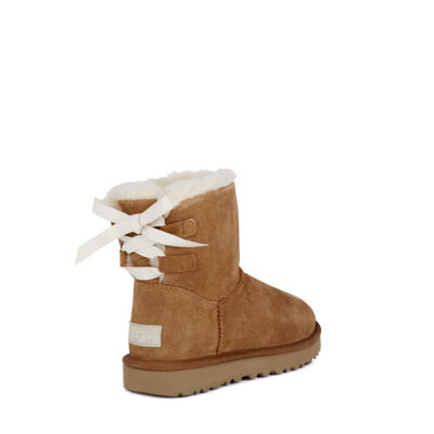 UGG Mini Bow Laarzen voor Dames in Chestnut, maat 38