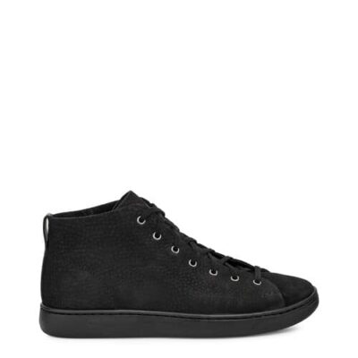 UGG Pismo High Sneaker voor Heren in Black Tnl, maat 43 | Leder
