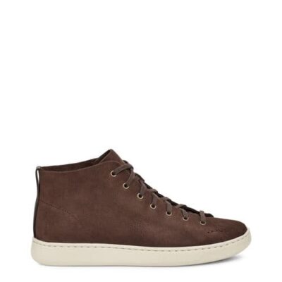 UGG Pismo High Sneaker voor Heren in Stout, maat 44 | Leder
