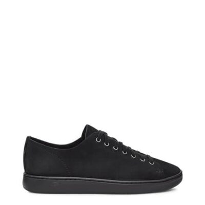 UGG Pismo Low Sneaker voor Heren in Black Tnl, maat 46 | Leder